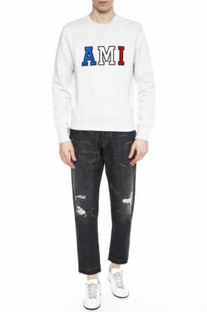 Logo-stitched sweatshirt, zdjęcie 2 Logo-stitched sweatshirt od Ami Alexandre Mattiussi